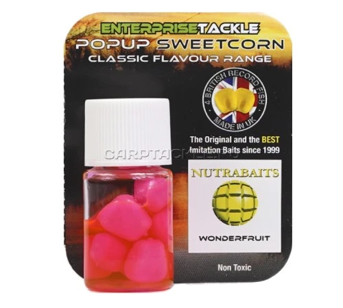 Искусственная плавающая насадка Enterprise Tackle Pop Up NUTRABAITS Wonder Fruit CORN Фрукты